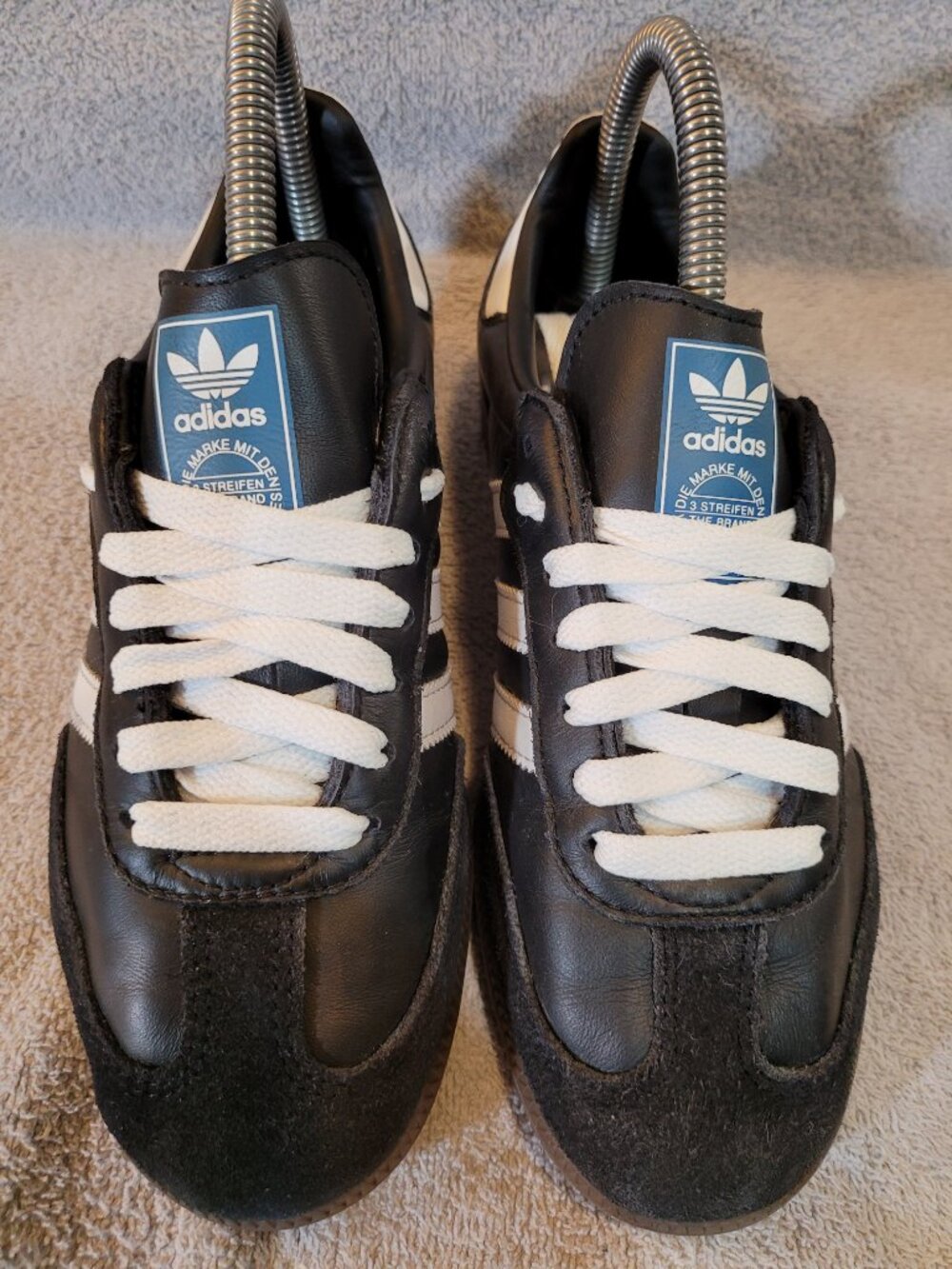 Adidas Samba Women's Size 5.5 OG Black White Brown Gum Sneakers IG9031 (#1277) - Picture 3 of 16